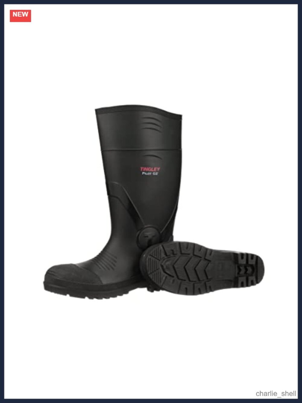 Knee-High Waterproof Work Boot for Agriculture PVC Plain Toe